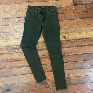 Green Skinny Jeans by Just Black
